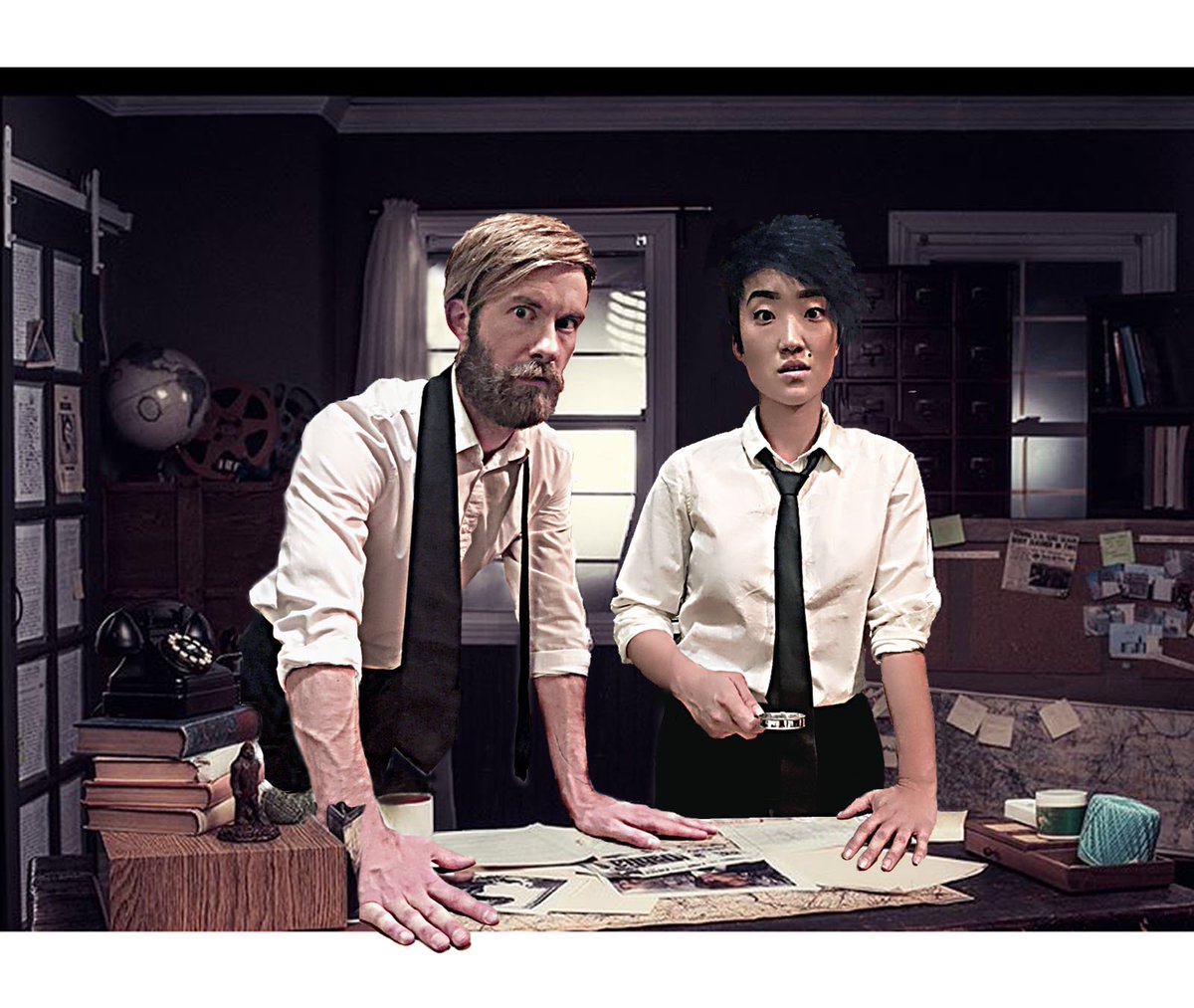 inkjacket's tweet photo. ONE MORE SLEEP until #BuzzfeedUnsolvedTrueCrime RETURNS.🔪.. #cosplaythatish #cosplay @BuzzFeed #dorklocked #YouTuber https://t.co/6yvNNLBnvz