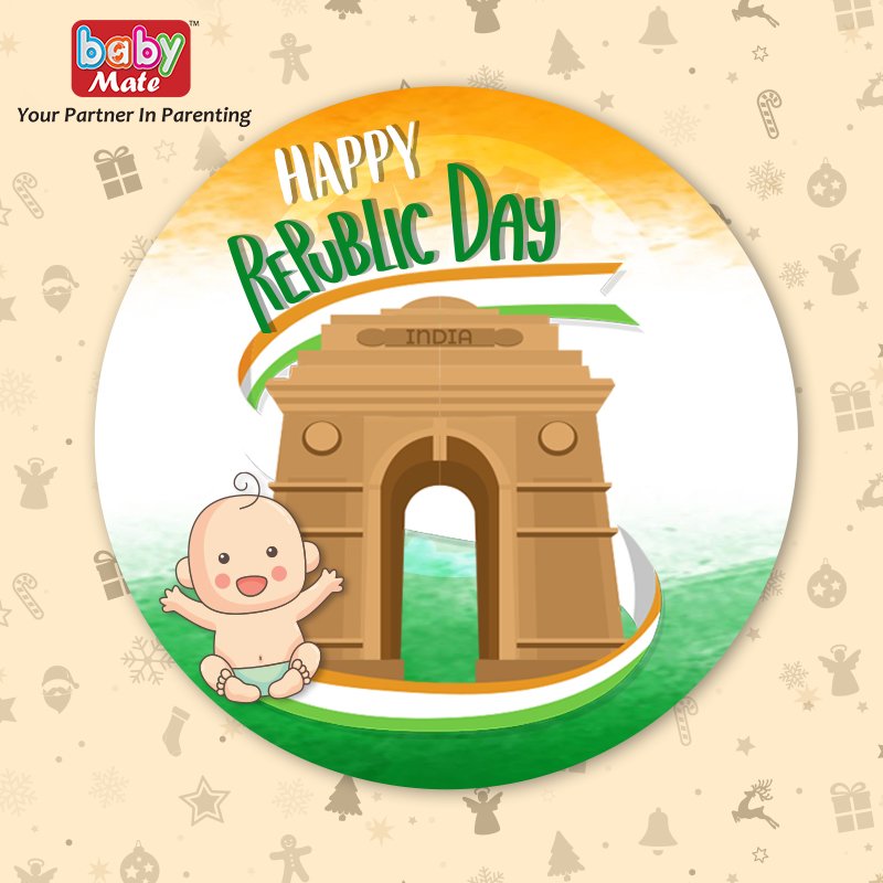 RelianceToys's tweet photo. The Babymate family celebrates the spirit of patriotism of democratic India! Happy #RepublicDay!
#RepublicDay2018 https://t.co/cSBQ7CP8i9
