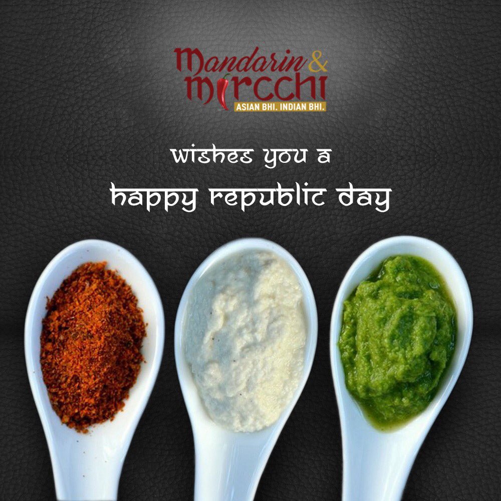 MandarinMircchi's tweet photo. We wish you all a Happy Republic Day 🇮🇳 https://t.co/cNHoqa0QYI