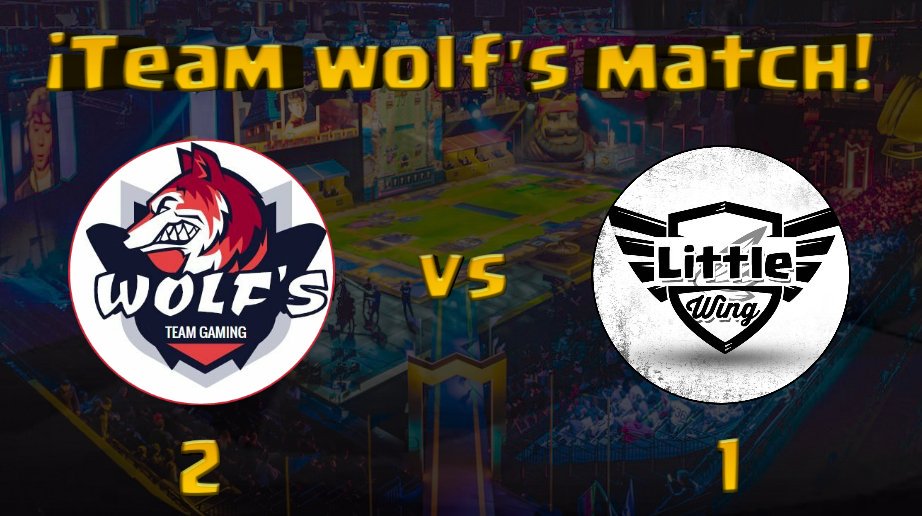 teamwolfscr's tweet photo. Ganamos 2-1 contra Little wing en un partido muy ajustado GG @jonathansog2009 Buen partido muchachos. #Somoswolfs
@Juan_Ruiz2001 @LuisRomeroE21 @GamesGabo @JCCESSAM Avanzamos de ronda en @LigaClashRoyale 🐺🐺 https://t.co/yvwxLP2rkK