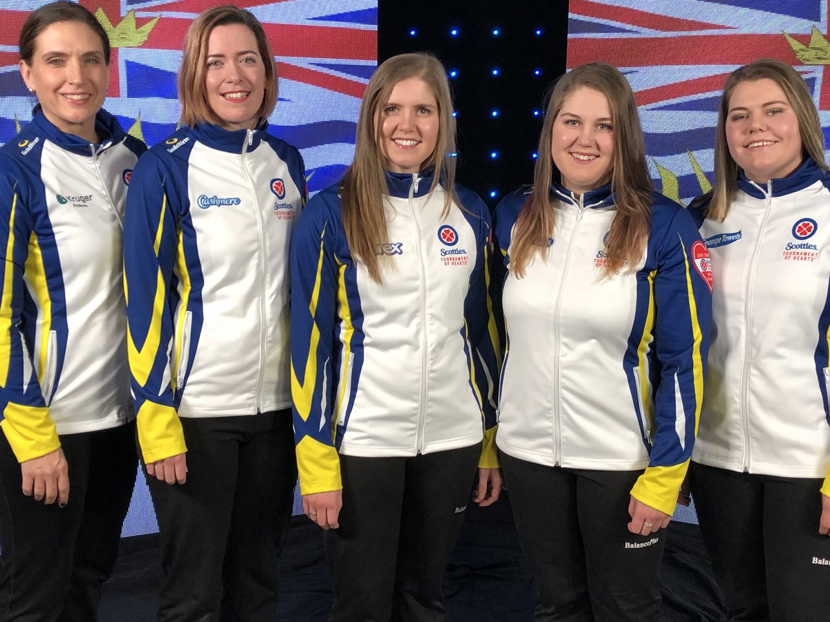 teamvanosch's tweet photo. We've had a wonderful first day in Penticton! Thank you to everyone at the Penticton Curling Club and The Pasta Factory - our visits with you were definitely highlights of the day! #stoh2018 https://t.co/QuAI2IHXQU