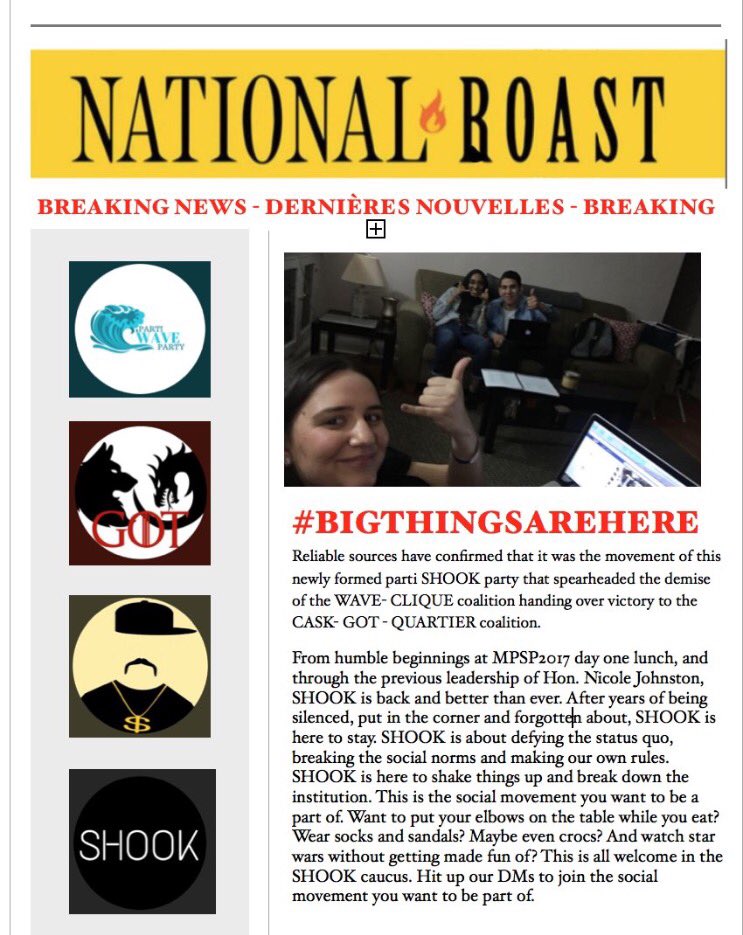 SHOOK2018's tweet image. **LEAKED** @national_roast BIG THINGS HAPPENING!! Thoughts? #NationalBoast