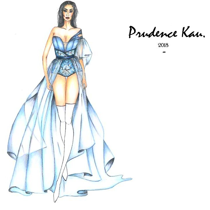 Prudence_Kau's tweet photo. Passion over everything 💙 #fashionillustration #PK #Couture https://t.co/4EJI5eY0iG