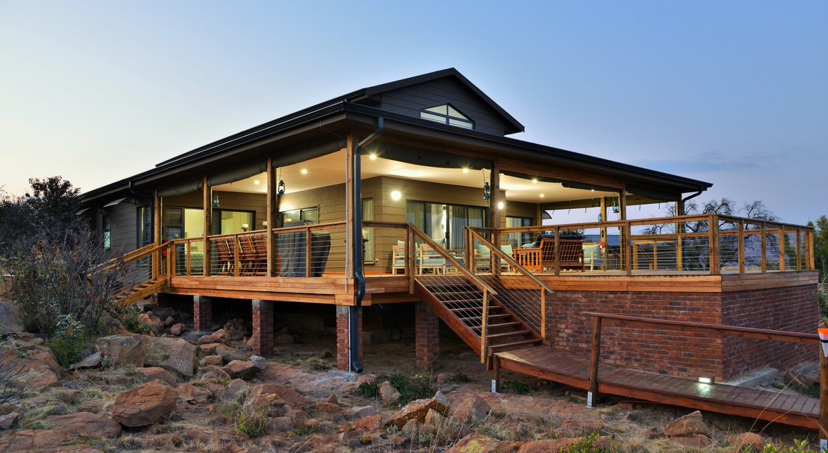 RusticHomes1's tweet photo. "This home is truly a shining example of how it is possible to live in harmony with nature, significantly reduce your carbon footprint &amp; still enjoy all the luxuries of modern living." ~ Werner Slabbert, @EcoLogHomesSA MD. #timberconstruction @LeadingArch @ArchitectAfrica https://t.co/BYXLvmi4cw