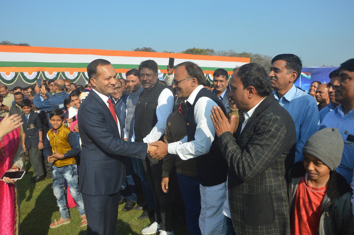 MPNaveenJindal's tweet photo. With my @JSPLCorporate family at Raigarh, Chattisgarh. https://t.co/im3Tjdjv2X