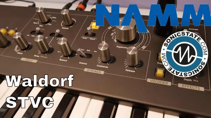 sonicstate's tweet image. NAMM 2018: Waldorf STVC (video): Vocoder and Streichfett in a Keyboard dlvr.it/QCq626