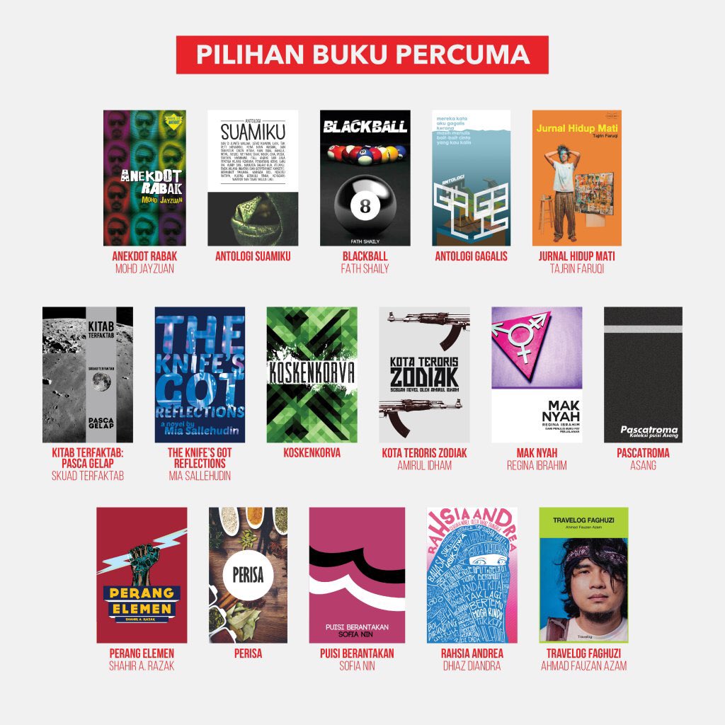 azraeimuhamad's tweet photo. Tahukah anda, https://t.co/tOb8X3AThD ada sesuatu untuk semua!
#WriteAndBrave https://t.co/n7feV2brGa