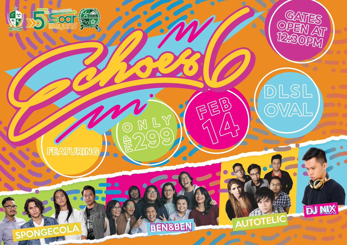 6 is the moment. 6 is it. Lights on!
 #Echoes6 | TICKETS WILL BE AVAILABLE SOON. Keep in touch with our social media accounts about the details.