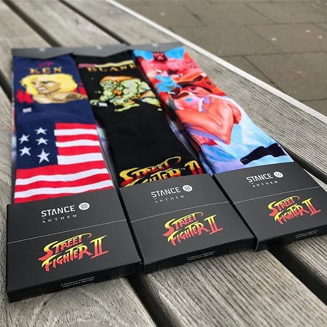 スタンスソックス　ストリートファイター３組セット スタンスソックス ストリートファイター3組セット （スタンス