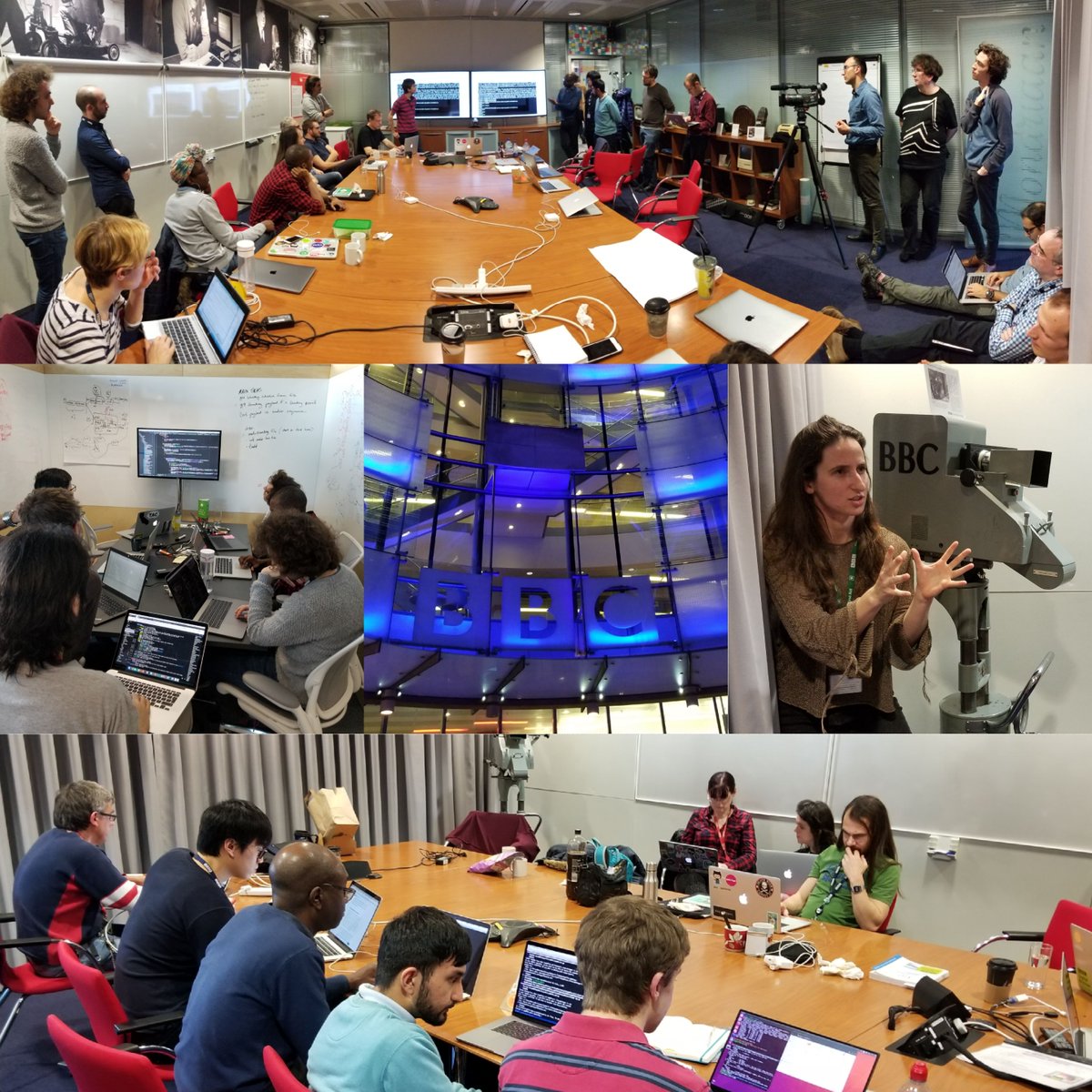 oluAshiru's tweet photo. Yesterday was all about hacking away at the BBC Media Services Engineering Team’s monthly Innovation Time. Exploring machine learning in sentiment analysis, AWS Lambdas in GoLang, BBC programme subtitles keyword picker, lossless audio compression, etc https://t.co/Jc6W4JCpNL