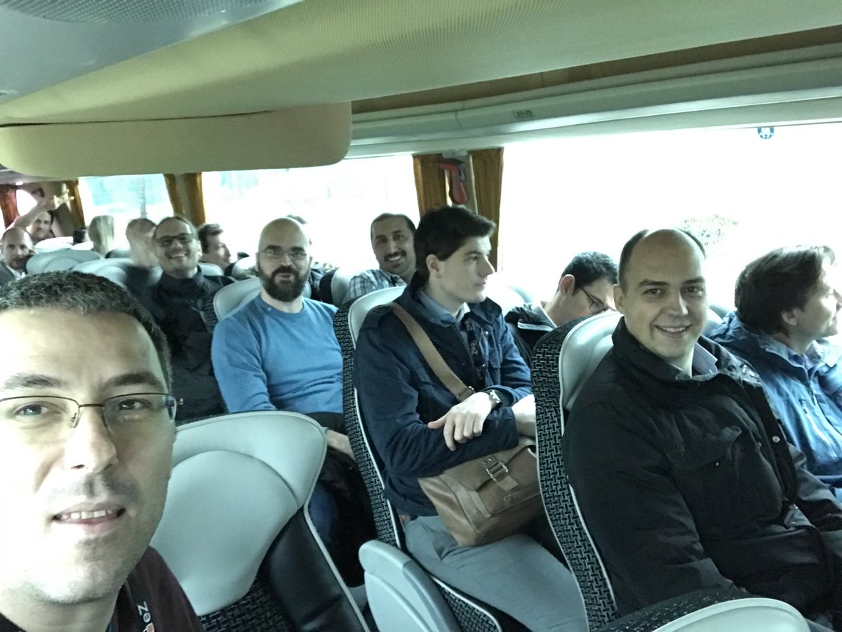 ilukac's tweet photo. #eZPartners2018 live from the bus https://t.co/NCodFsvvLj