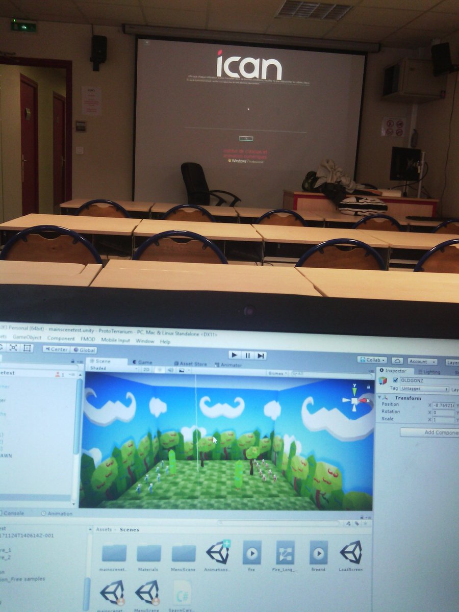 Gonz_dev's tweet photo. Waiting for the @globalgamejam :D 

(Cc @ICAN_Paris ) https://t.co/rGrrw33GqM