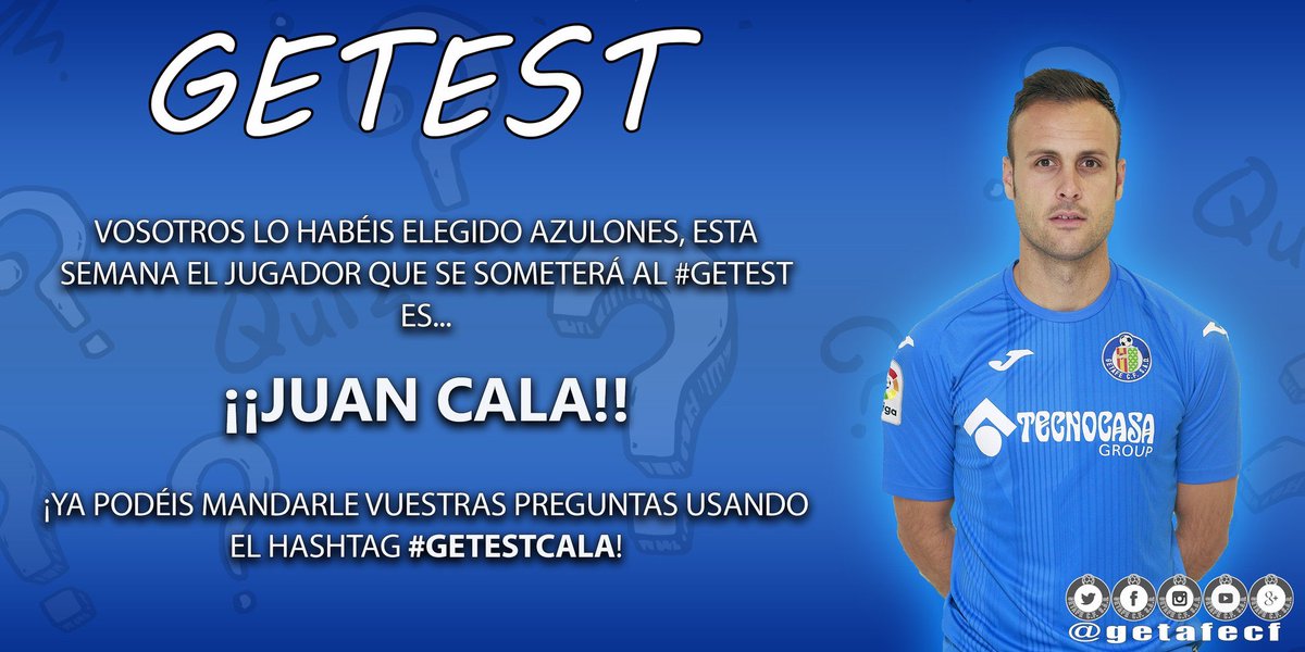 Getafe_arab's tweet photo. - خوان كالا سوف يجيب على أسئلة الجمهور عبر هاشتاق #getestcala https://t.co/LIzrXeZwX2