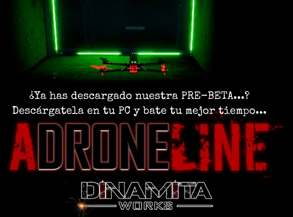 ADroneline's tweet photo. Disponible para PC nuestra PRE-BETA, no pierdas ni un minuto y descárgatela volando.Descarga Aquí-->> https://t.co/mo3xK2Gzna
FELIZ FIN DE SEMANA y FELICES VUELOS A TODOS
#felizviernes #unetealfenomedodron #adroneline #crearvideojuegos https://t.co/MHACtghDj2