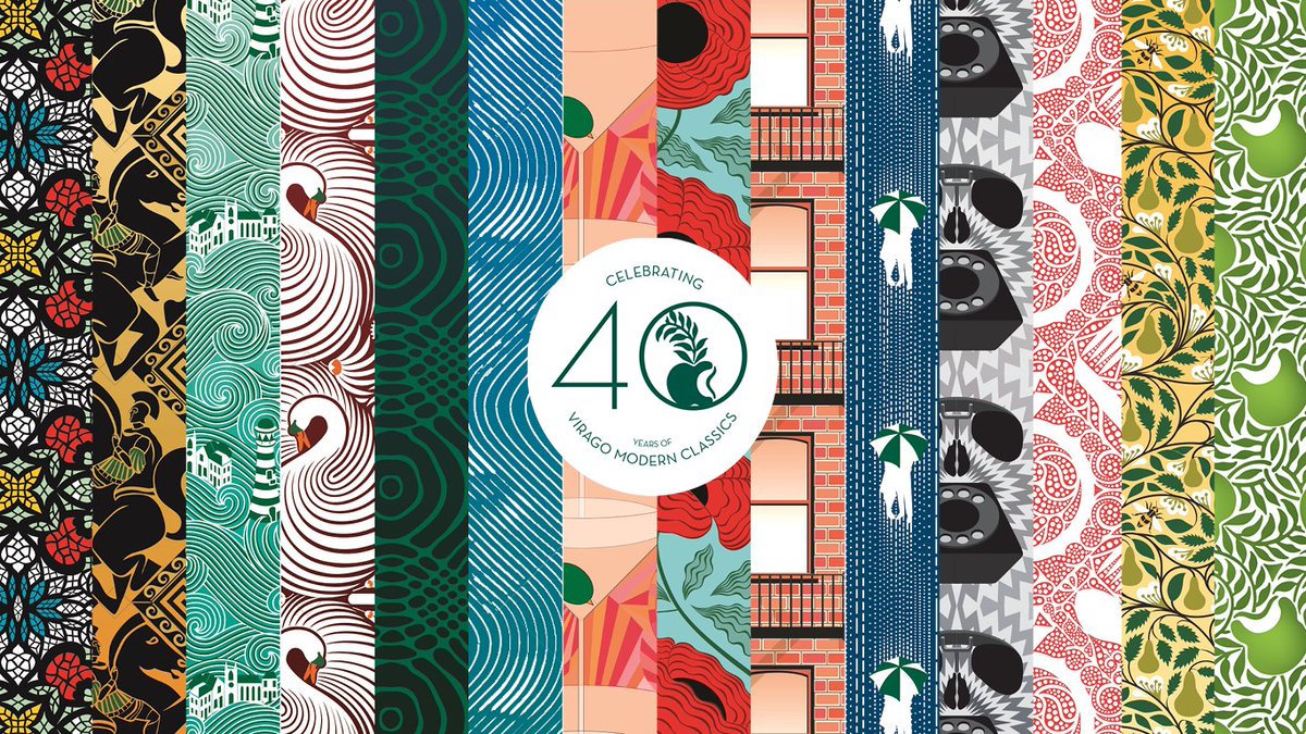ViragoBooks's tweet photo. To celebrate the 40th anniversary of Virago Modern Classics, this May, we are publishing a baker’s dozen of stunning, deluxe paperbacks.

Find out more and view all 13 titles: https://t.co/Pp9vNIA0L5 …

#VMC40 @YehrinTong https://t.co/lA0vpxx8Ut