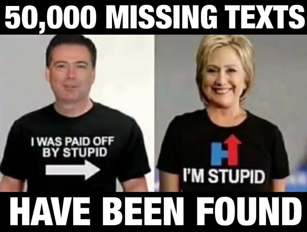 TheRealRnK's tweet image. #FridayFeeling 
#ComeyGoesToPrison 
#TextGate 
🇺🇸🇺🇸💯