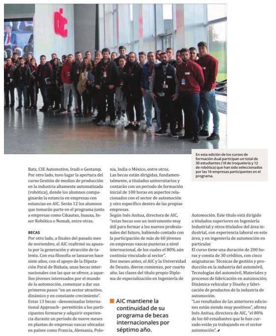 gestamp_es's tweet photo. Formación dual, como eje de cualificación futura #GTI #GestampTechnologyInstitute @AIC_Academy | Por @auto_revista https://t.co/Pi7hWBdP3a