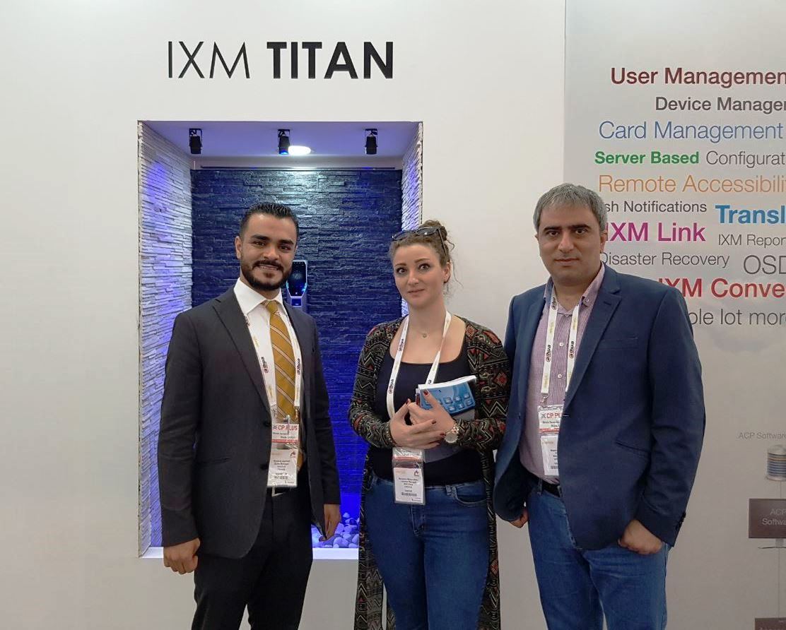 maccorpleb's tweet photo. Our Logistics Manager Mrs. Mayssam Msharrafieh Ashkar &amp; COO Mr. Mazen Dbouk with our partners - @Invixium at the @IntersecExpo #Intersec2018 #DubaiWorldTradeCentre #DWTC #maccorp #Invixium #maccorpersdoitbest https://t.co/sSgKKzANPp