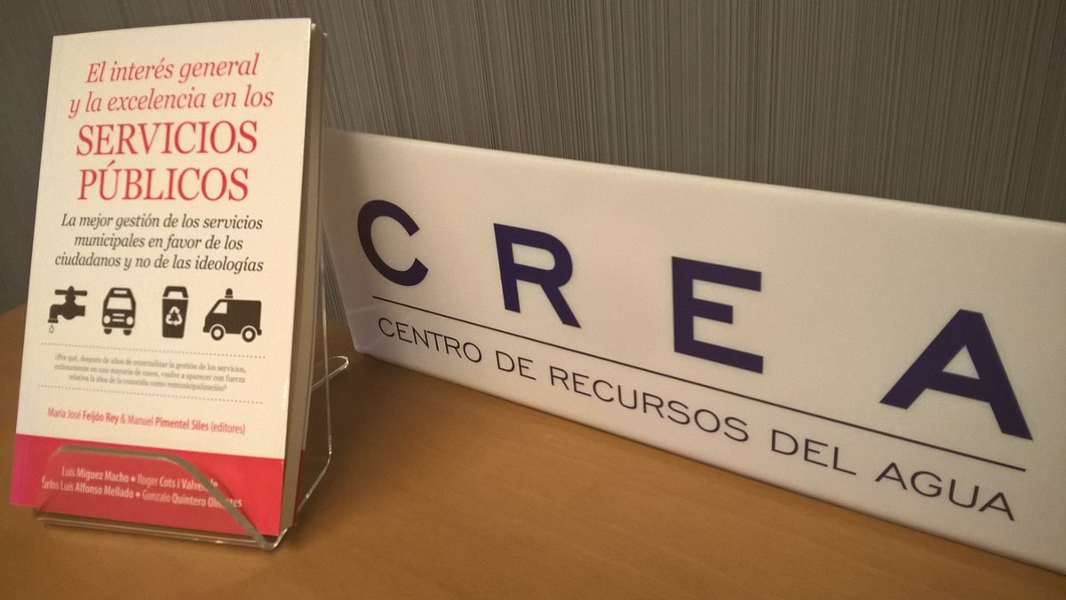 crea_agua's tweet photo. Recomendación 10 a las 10h: "El interés general y la excelencia en los servicios públicos" #creathemes #territory
Pídelo en préstamo en #portalBita https://t.co/yth6JWSNN2 https://t.co/sgYuVW2T9j