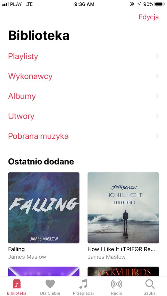 MasloverAlex's tweet photo. @jamesmaslow #Falling is already on my phone! @jamesmaslow great song! Also #HowILikeItRemix 🔥
#FallingToOneMillion https://t.co/iCqdGiUE9p