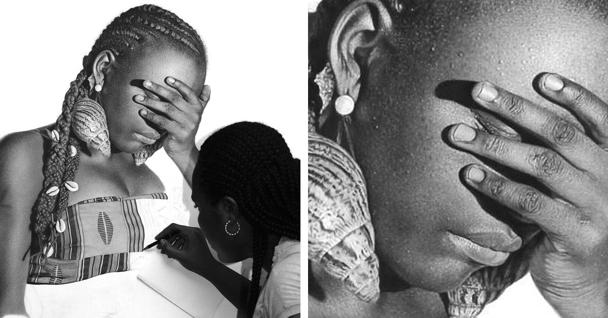 womensart1's tweet photo. Chiamonwu Joy, contemporary Nigerian hyper-realistic charcoal artist #womensart https://t.co/yRPuRqwE5k