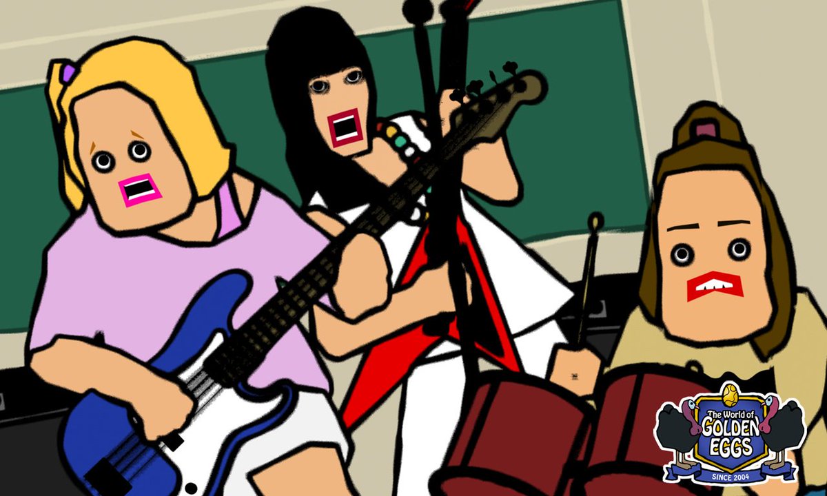 トウカイテイポン クソアニメ ザ ワールド オブ ゴールデン エッグス の放送開始から13年の月日が経っていることに驚いた そして昔 僕がネタで描いたゴールデンエッグス風エヴァのイラストがニコ動の某動画で勝手に使われてるのを見つけ