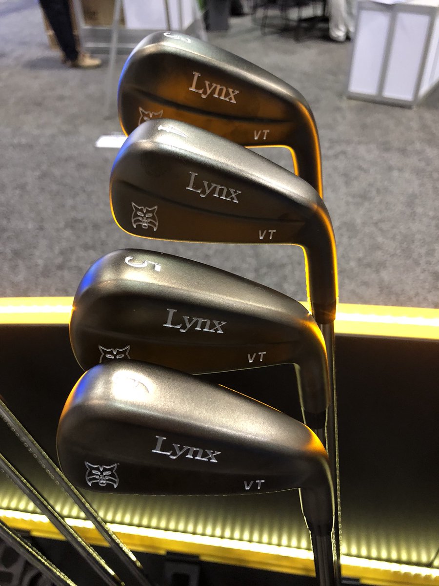 fit4purposegolf's tweet photo. Very impressed with the look, feel and performance of the latest offerings from @LynxGolfUK looking for to them arriving in the studio. https://t.co/xRySQtau6S