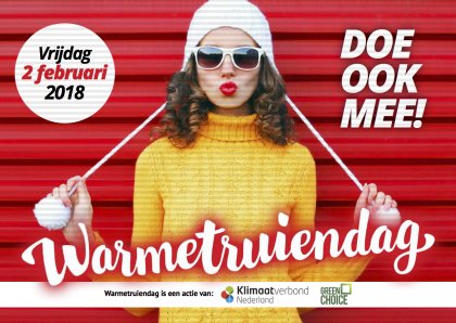 liesbethlans's tweet photo. Ik doe mee aan de Greenchoice #Warmetruiendag op 2 februari 2018. Met @Greenchoice en @Klimaatverbond Ook meedoen? https://t.co/mbXfZN2pQL https://t.co/qjEoYP062k
