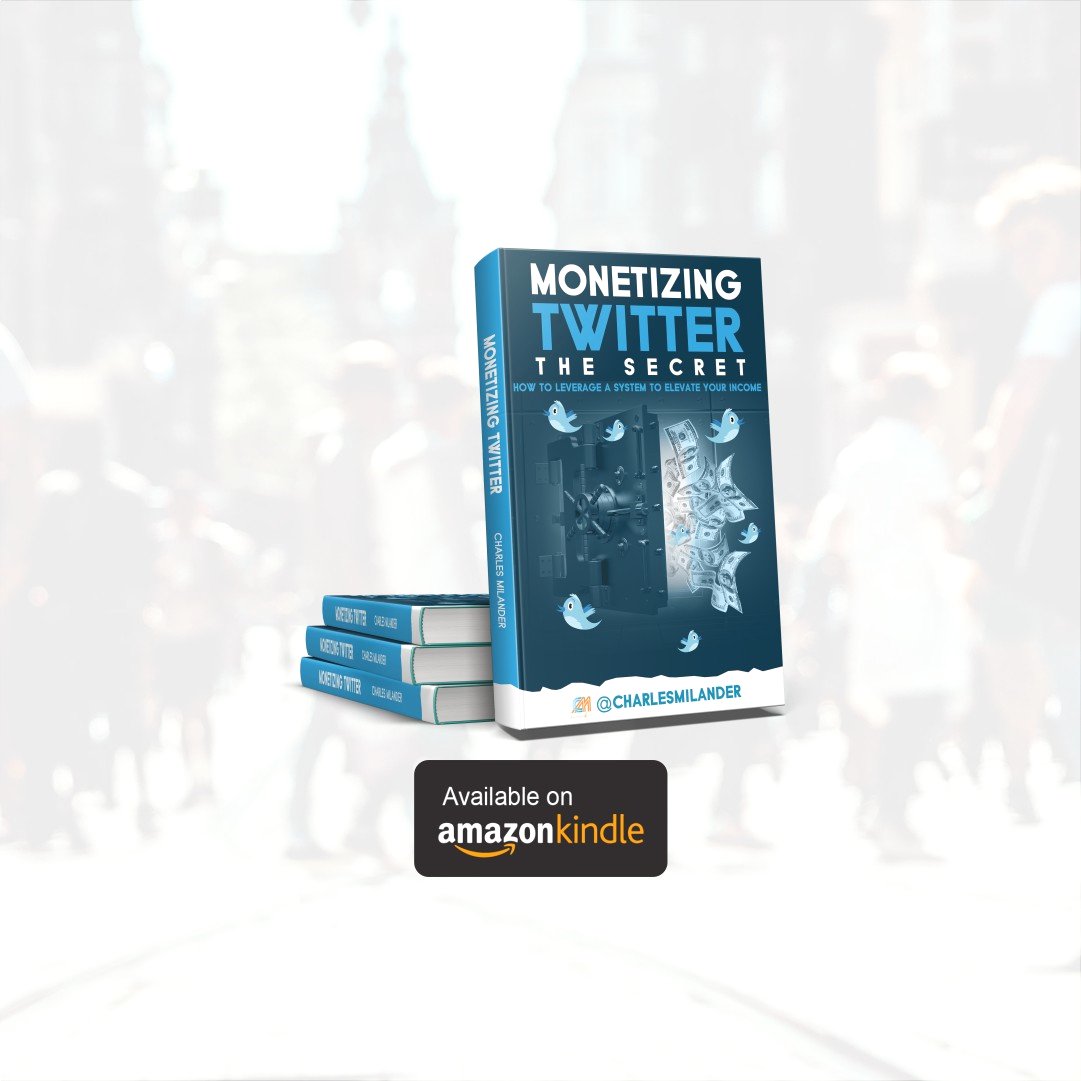 charlesmilander's tweet photo. #AmazonBestSeller Are you ready to start making money on Twitter? People are loving #MonetizingTwitter I will show you how. Limited Time Offer. Pre-order my book Now. https://t.co/gUavOl03cF #charlesmilander Congrats on hitting #1 & #2 on #AmazonNewRelease list. https://t.co/UiP5vsMSyW