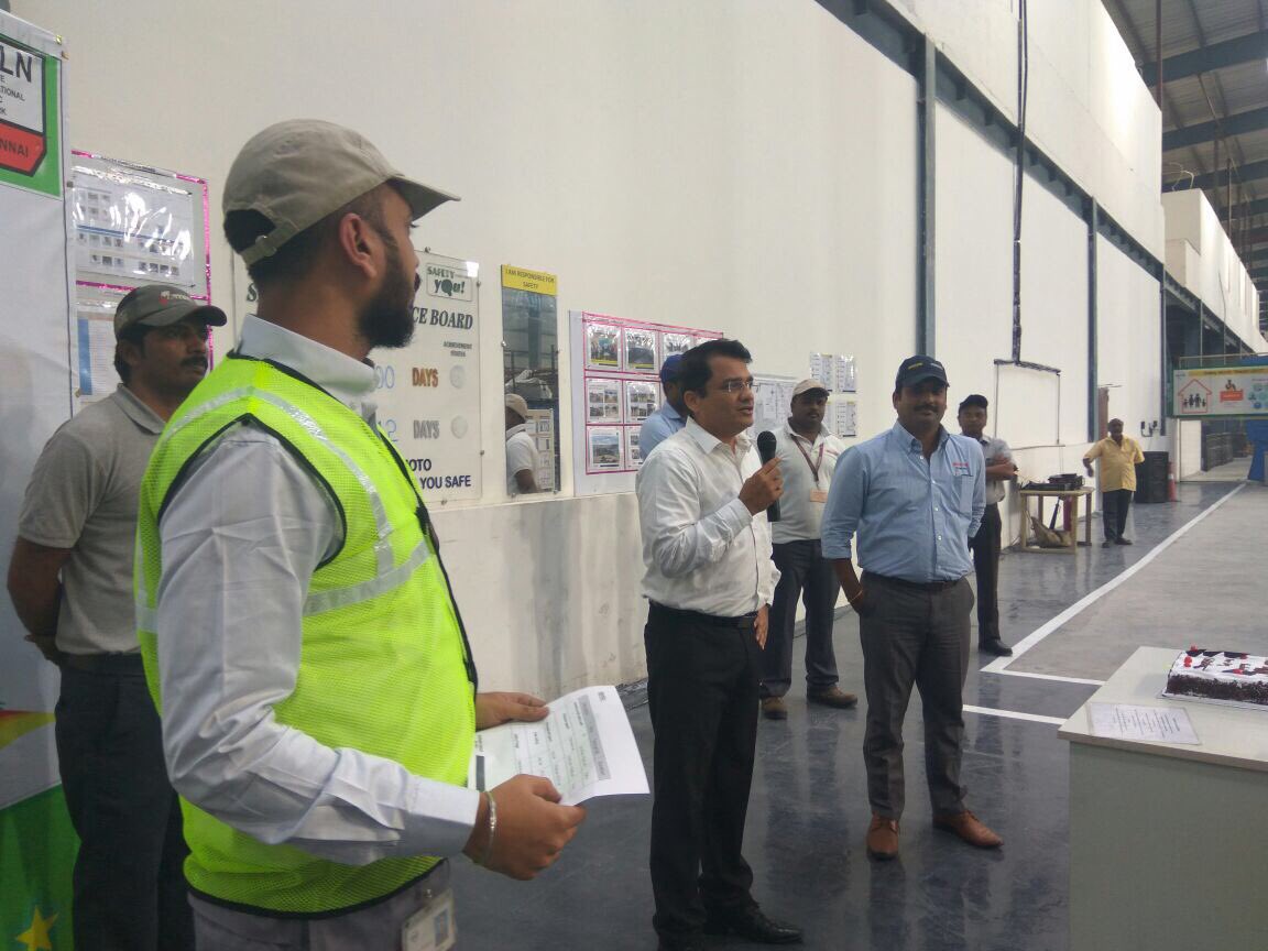 AtulShahane's tweet photo. #Nissanindiailn #safety #100days   Successful incident free operation 100 days at NMIPL ILN. Good job team ILN https://t.co/5CZ8T8W3fK