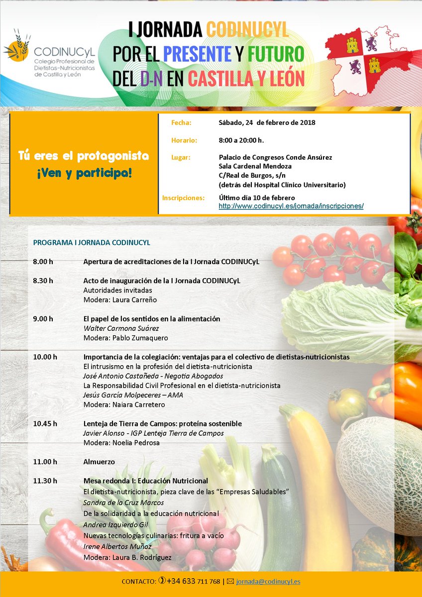 CODINUCyL's tweet photo. ¡Muy buenos días! Empezamos el día con una noticia estupenda: ya tenemos el programa definitivo de la #IJornadaCODINUCyL :)
Consúltalo completo aquí: https://t.co/WFAOYA80GL
#PorelDNenCyL https://t.co/sXNe0xeJxs