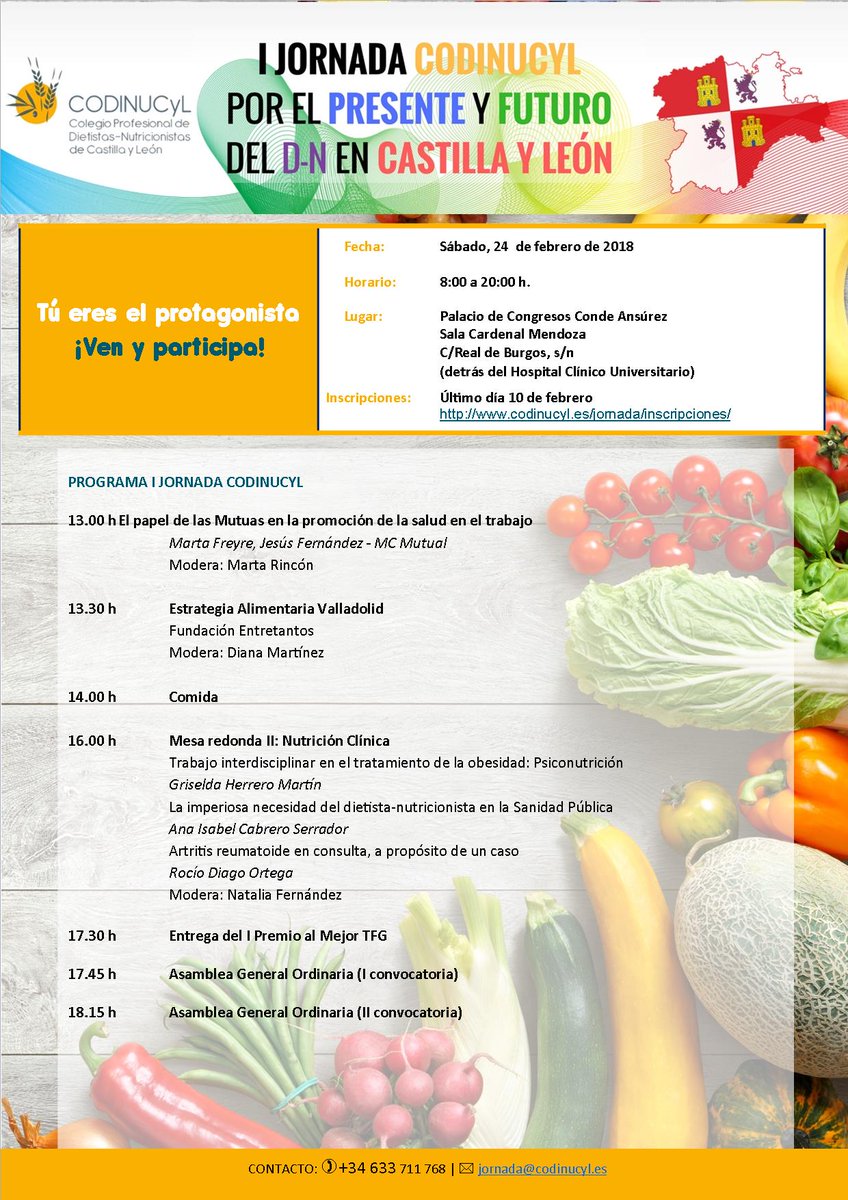 ¡Muy buenos días! Empezamos el día con una noticia estupenda: ya tenemos el programa definitivo de la #IJornadaCODINUCyL :)
Consúltalo completo aquí: codinucyl.es/jornada/progra…
#PorelDNenCyL