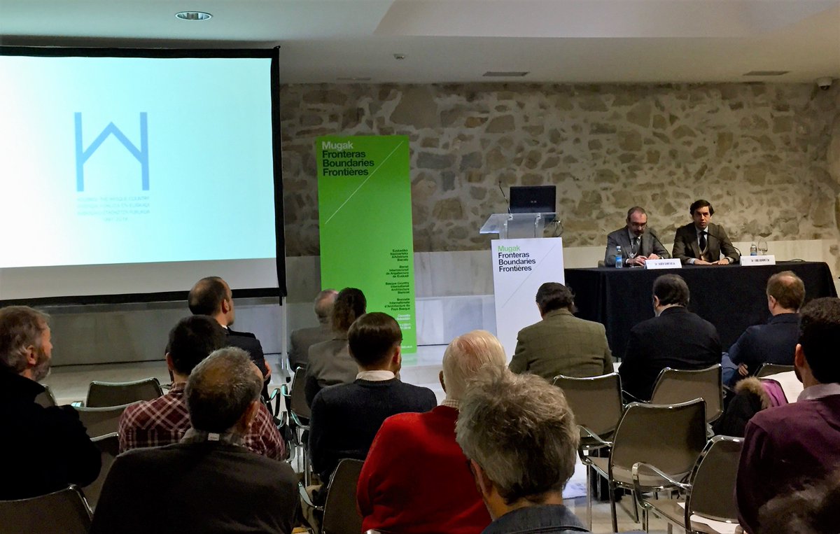 Jornada clausura #MUGAKBienal:
Ponencia <a href="/suarezsantas/">Suárez Santas</a>: Housing the Basque Country
Programa completo ➡️bit.ly/2CjNtQT