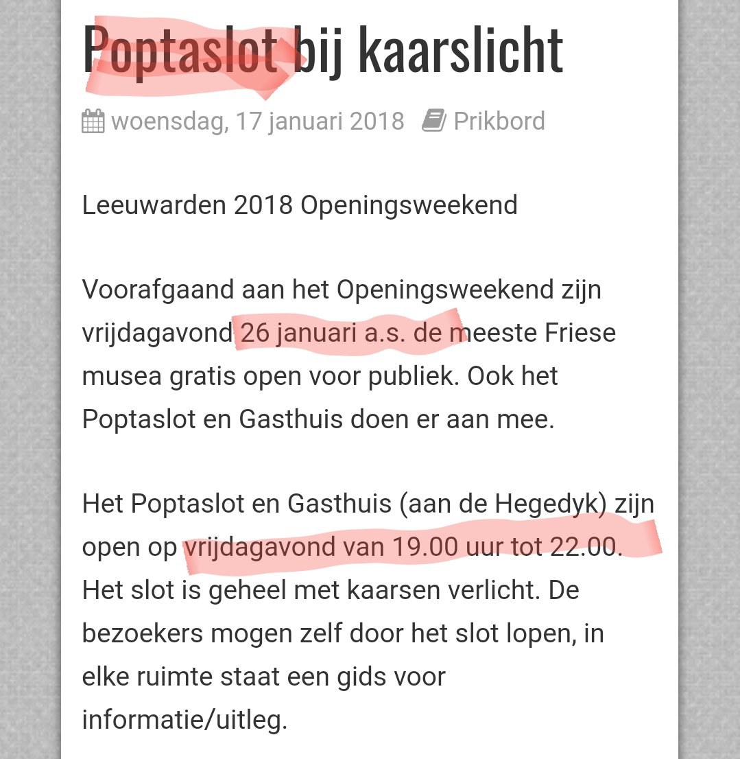 GunarRBoon's tweet photo. Vanavond vanaf 19:00 Poptaslot bij kaarslicht #LF2018  #marssum https://t.co/Qqtrxmu4le
