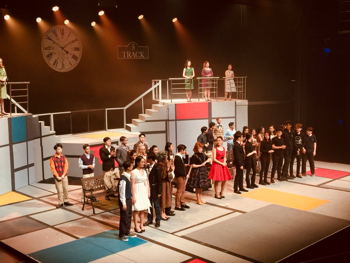 AnneGardon's tweet photo. So proud of &amp; impressed w/our MS Ss @SFS4u - their performance in the annual MS production, Bye Bye Birdie was simply incredible! A huge thank you to all of the faculty and parents who also helped make it happen! #artseducation https://t.co/oJujABYkJ0