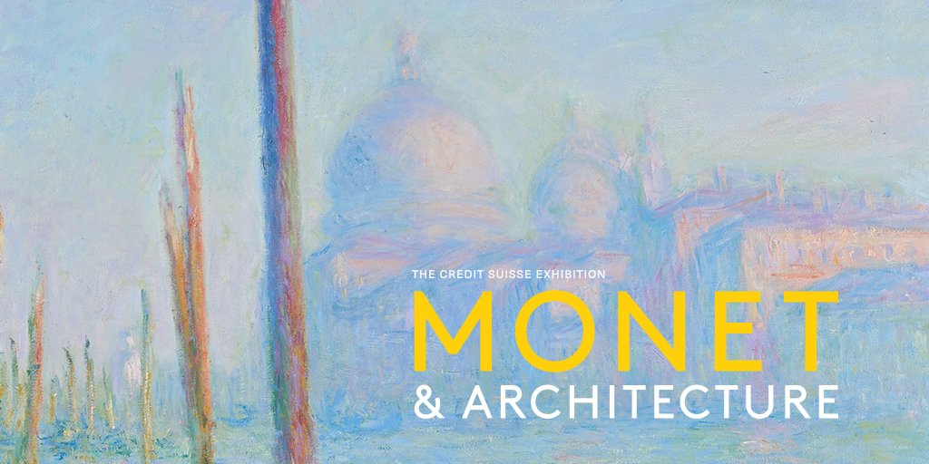 Don't miss our early-bird offer on tickets to 'The Credit Suisse Exhibition: Monet &amp; Architecture'. Book your tickets today and save up to £5 (T&amp;C’s apply): bit.ly/2DkD5YF  #MonetArchitecture