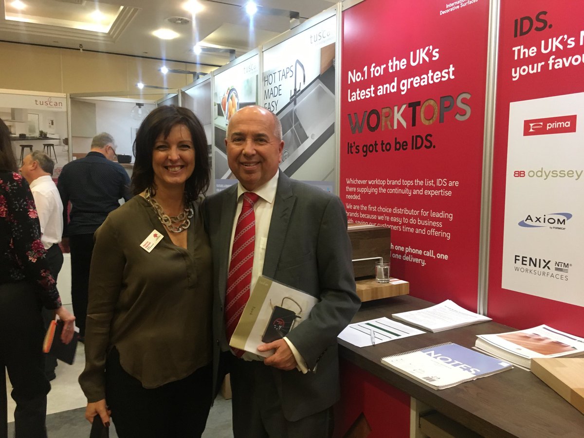 theconnectionph's tweet photo. Immensely enjoyable time at the IDS Supplier Conference this week. Great vision, great products and great people. Fab to catch up with Mike Lawrence - itโs been a while ! #idsurfaces https://t.co/0o1Voijbj0