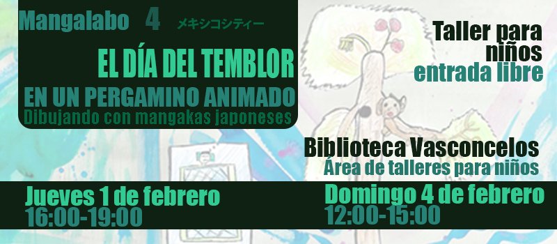 CESJM's tweet photo. Taller “El día del temblor en un pergamino animado” https://t.co/99E8LleR10 https://t.co/klruxVZUBX