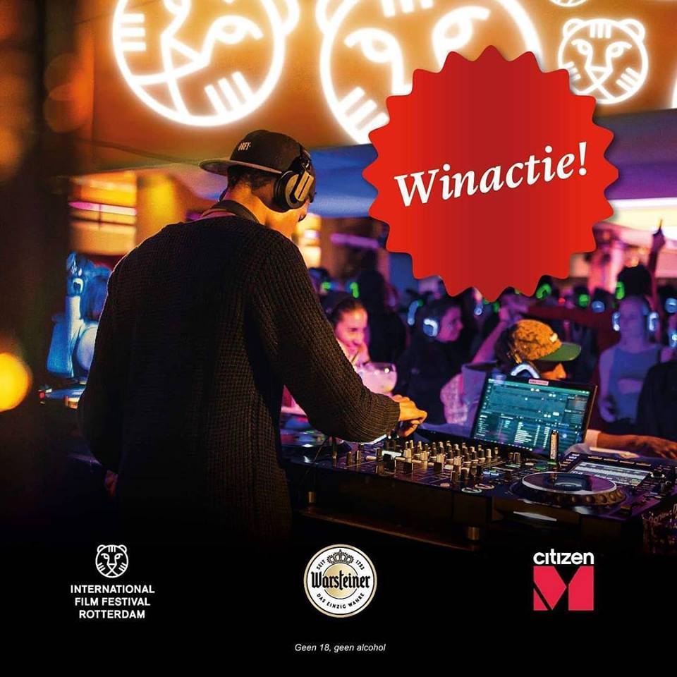 WIN:
► 4 tickets voor de #iffr Closing party bij Warsteiner (3 feb) ► 2 hotelkamers in #CitizenM (overnachting 3 op 4 feb) ► 4 filmvouchers ► 4 #Warsteiner Goodiebags.
Wat moet je doen? Volg @Warsteinernl &amp; <a href="/citizenM/">citizenM hotels</a> op Instagram 》Laat ons weten welke 3 vrienden je meeneemt.