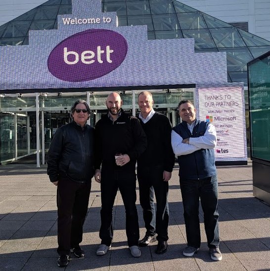 RobertTGag's tweet photo. .@TierneyBrothers representing at #BettShow2018 truly the finest Tech Ed Show in the World.  #TeamTierney @tchdifferently @Tierney5555 https://t.co/z151ajCYnl