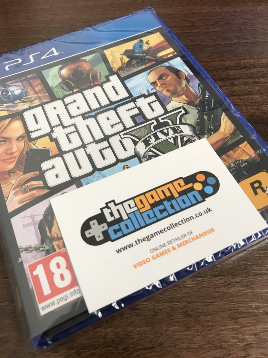 game_collection's tweet photo. RT &amp; FOLLOW US to win a damaged copy of 'Grand Theft Auto V (PS4)'! Winner picked at 3pm MONDAY 29/1/18. #denteddelights #giveaway https://t.co/at3qQsoteb