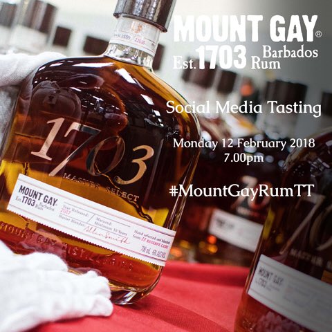 FloatingRumShac's tweet photo. Drumroll please... 

The #MountGayRumTT #TwitterTasting draw is officially open! All the details of how to apply can be found here: https://t.co/nDIaLW2WIm. 

We’re looking forward to sipping rum with Miguel ‘@MountGayRumUK’ Smith &amp; team on 12th Feb, from 7pm. Hope you’ll join us https://t.co/wOIDIJsDTj