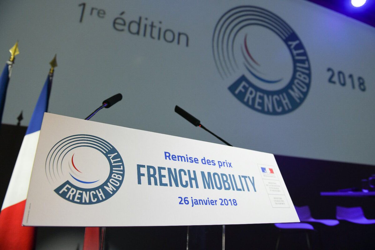 Elisabeth_Borne's tweet photo. Très heureuse d’organiser ce matin la 1ère édition des prix #FrenchMobility, pour soutenir les solutions innovantes de #mobilité qui émergent partout dans les territoires. #innovation https://t.co/Or5PIqkr4F