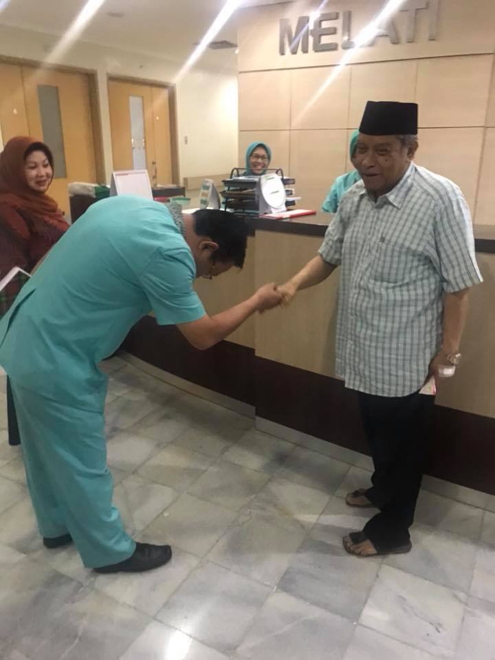 nu_online's tweet photo. Alhamdulillah, Hari ini, Jumat (26/1) KH Said Aqil Siroj sudah diperkenankan pulang dari rumas sakit, dua hari yang lalu Kiai Said di rawat di RS karena kecapean. Terima kasih kepada semuanya yang telah mendoakan. https://t.co/eUTG7t4Dff