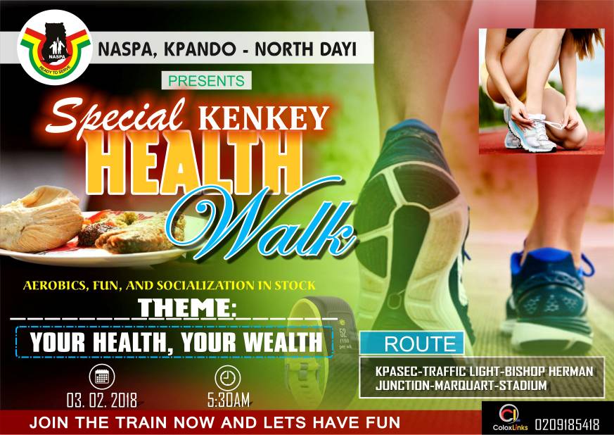 KingMawuliswall's tweet photo. Join the Special Kenkey Health with lots of fun.... Kpando going to be #BUTUBUTUon 3rd Febuary..... Join the train now!!!!!!
#KpandoDeyJormPass 
#KCAA
#SalamtaArmy
#KEFG2018 https://t.co/w71vQyPH27