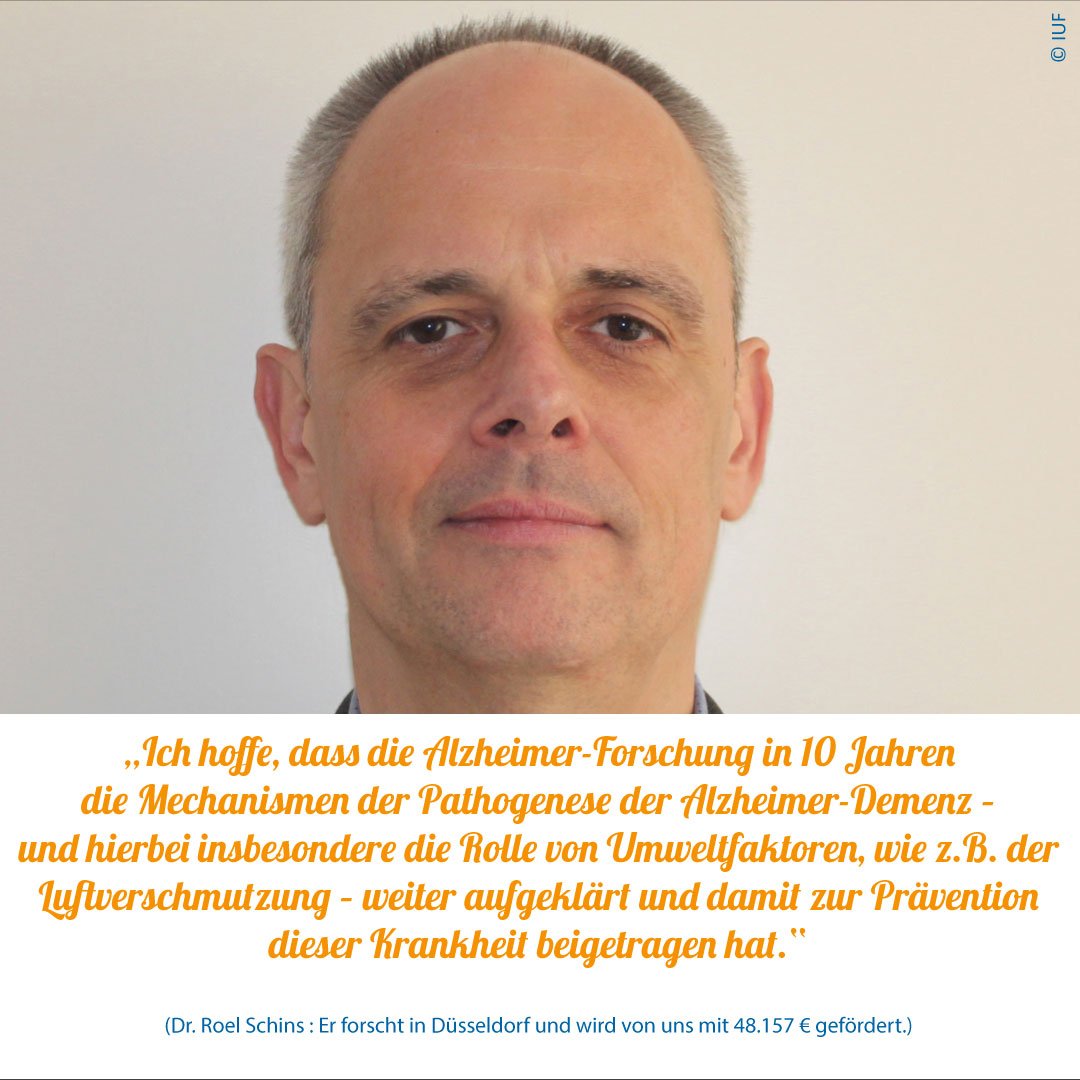 Alzheimer_eV's tweet photo. Zum Forschungsprojekt von Dr. Roel Schins: https://t.co/QQd1BlT6N3
#Alzheimer #forschungsprojekt #forscherstatement #luftverschmutzung #umweltverschmutzung #umweltfaktoren #dieselabgase #alzheimerrisiko #alzheimerforschunginitiative #alzheimer #alzheimerforschung #demenz #gehirn https://t.co/hg5rpRGJWP