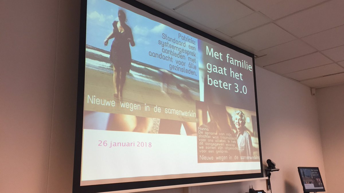 Bijna van start..!! ‘Nieuwe wegen in de samenwerking’ #familiemiddag @GGZinGeest #familiebeleid