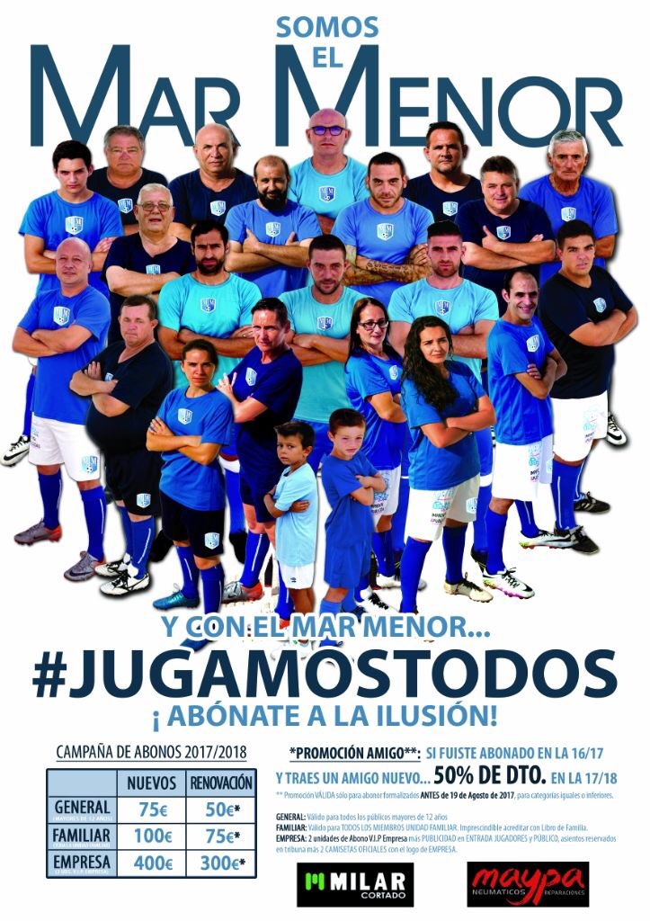 RSaura_B's tweet photo. @gesport360 Yo me quedo con el que habéis hecho vosotros @gesport360 para el @marmenorfc🤘#JugamosTodos y la inclusión de @fotodorsal como detalle afición-club-plantilla. Y con el @eSportsMarMenor jugando la Champions! La creación de la Sede Oficial. Campaña por y para el aficionado! 💙⚪ https://t.co/8UxkRyl4C4