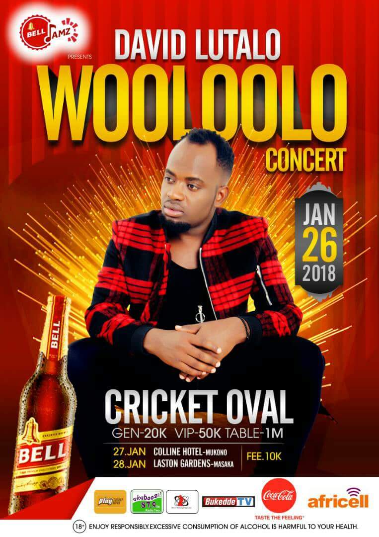 essued's tweet photo. #Wooloolo, #Babe wange nsuutako! 🎷🎸 The King of #Uganda-n kizomba @DavidLutalo is here again with the biggest #concert opening up 2018. Don't miss today at Lugogo Cricket Ovel, details 👉 https://t.co/6StKESbwBU #eventsInUganda #events #Woloolo https://t.co/2q2CL8mzKV