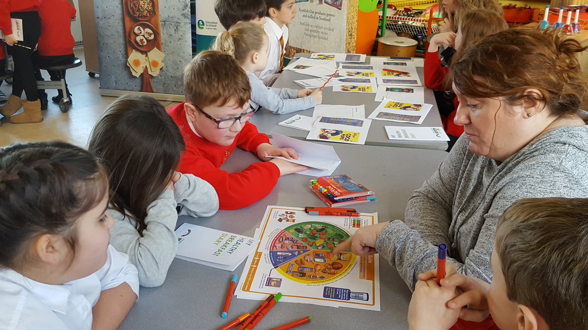 blippingbird's tweet photo. Children #Starprimary are learning all about #healthybreakfastchallenge! #scotfoodedu @hamlynsoats @JamiesItalianUK @BITCScotland @Millers_Larder @FoodMoodGame @LindsayGrahamUK @lizzy_stew https://t.co/IVryZI7P2d